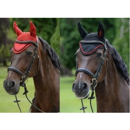 Bucas Nauszniki SPORTS LINE - black/red