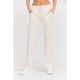 JUICY COUTURE Damskie beżowe dresowe spodnie Del Ray