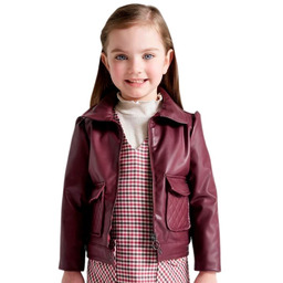 Kurtka ekoskóra ramoneska dziewczęca Mayoral 4481-28 r. 122