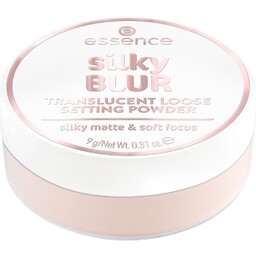 Essence Silky Blur Translucent Loose Setting Powder, transparentny