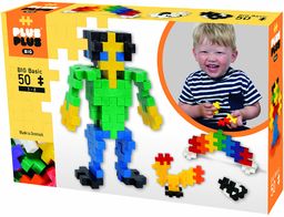 Plus-Plus Big Zestaw Podstawowy, 50 elementów, klocki, zestawy