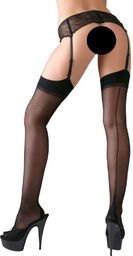Cottelli - tył z paskami pończochy z wysokim