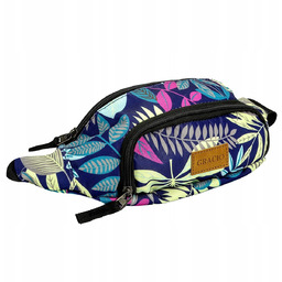 Nerka Saszetka Damska Kolorowa Na Pas Sportowa Duża