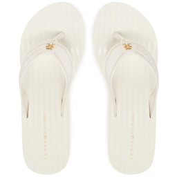 Japonki Tommy Hilfiger Th Stripes Wedge Beach Sandal