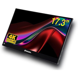 Verbatim Przenośny ekran dotykowy 4K, mobilny ekran 17,3",