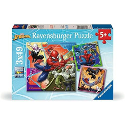 Kinderpuzzle 3x49 Teile - Marvel Spider-Man
