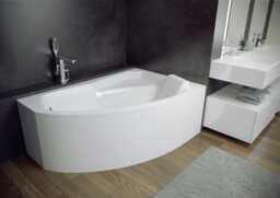 Wanna asymetryczna Besco Rima 140x90 L/P ! ODBIÓR,