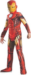 Rubies 880608_L Marvel Avengers Assemble Deluxe Muscle-Chest Iron