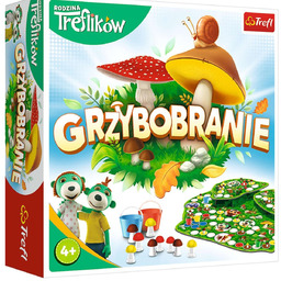 Grzybobranie Rodzina Treflików, gra planszowa, Trefl