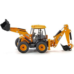 Siku 3558, Koparko-ładowarka JCB 4CX, 1:50, Metal,Tworzywo sztuczne,