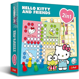 Trefl - Chińczyk, Węże i Drabiny: Hello Kitty
