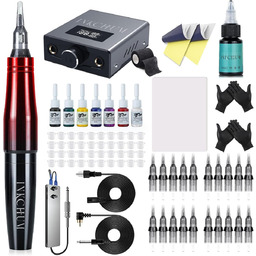 Maszynka do tatuażu INKCHUM rotacyjny Zestaw do makijażu