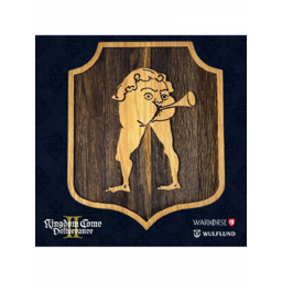 Replika Kingdom Come: Deliverance II - Drewniany szyld