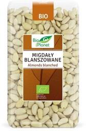 MIGDAŁY BLANSZOWANE BIO 1 KG BIO PLANET
