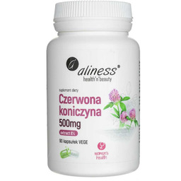 Aliness, Czerwona koniczyna, Suplement diety, 90 kaps.