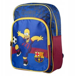 Simpsons Fc Barcelona Plecak szkolny