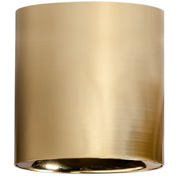 Plafon metalowy złoty kwadratowy 8cm AZ4323 z serii