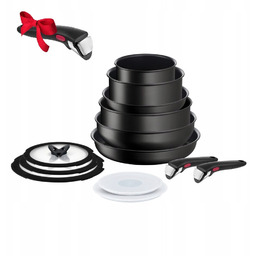 Zestaw garnków pokrywki rączki Tefal Ingenio Unlimited 13el