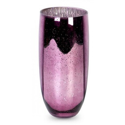 EUROFIRANY Wazon Molly 16 x 38 cm Różowy