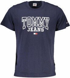 NIEBIESKI T-SHIRT MĘSKI Z KRÓTKIM RĘKAWEM TOMMY HILFIGER
