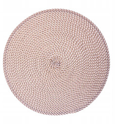 Podkładka fi 38 Dekoracyjna Bake Pleciona Pudrowy