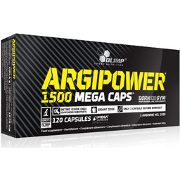 Olimp Argi Power 1500 Mega Caps, 120 kapsułek