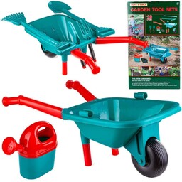 Zestaw narzędzi ogrodowych ChRLD dla dzieci 3+ taczka,