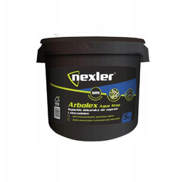 Szpachla dekarska uszczelniacz Nexler Arbolex Aqua Stop czarny