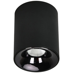 Oprawa natynkowa Tom czarna LED CCT LP-4848/1RM BK