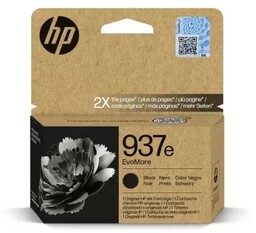 Tusz Oryginalny HP 937e (4S6W9NE) (Czarny)
