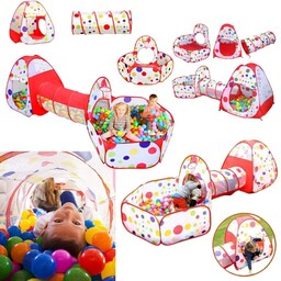 NAMIOT DLA DZIECI DUŻY TUNEL SUCHY BASEN IGLO