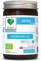 Be Organic Jod (150 g) 100 tabletek (EKO)