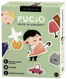 NASZA KSIĘGARNIA Gra edukacyjna Pucio Gdzie to położyć?
