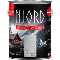 Impregnat do elewacji drewnianych Njord poranny szron 5