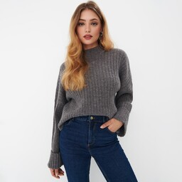 Mohito - Szary sweter oversize - Szary