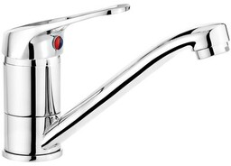 DEANTE Bateria umywalkowa z obrotową wylewką LOBO chrom