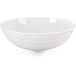 Miska sałatkowa porcelanowa biała MONA 26 cm, 2,5