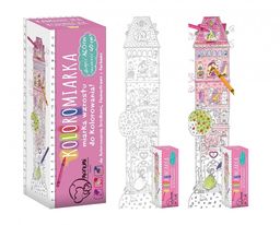 Miarka wzrostu KOLOROMIARKA "Kamieniczka księżniczki" XL MONUMI 6275-KOLOROMIARKA-MONUMI