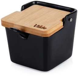 Cukierniczka ceramiczna czarna 250 ml