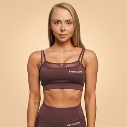BeastPink Biustonosz sportowy Breeze Mulberry