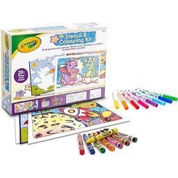 CRAYOLA - Stencil Fun Set, kreatywna aktywność
