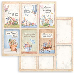 Stamperia International Scrapbooking Double Face Sheet - Create