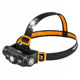 Latarka czołowa akumulatorowa USB 1000 lm czerwony/niebieski CREE