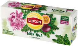 Lipton Herbatka ziołowa aromatyzowana moringa z marakują 18g