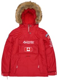 Kurtka dziewczęca Canadia Peak Banapeak parka z kapturem