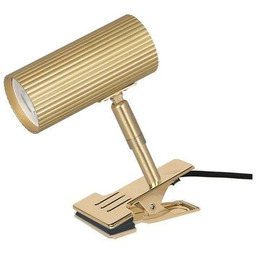 Spoty Globen Lighting, Hubble, złoty mosiężny, gabinet pracownia,