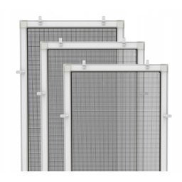 Moskitiera okienna ramkowa Aluminiowa na wymiar 45x110 cm
