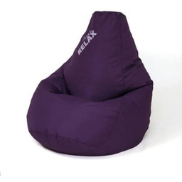 Go Gift Pufa worek sako GRUSZA granat XL