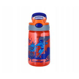BUTELKA ze SŁOMKĄ CONTIGO GIZMO FLIP 414ml SUPERHERO