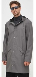 Rains kurtka przeciwdeszczowa 12020 Jackets kolor szary przejściowa